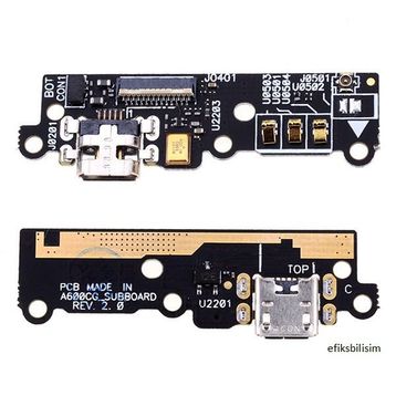 Asus A600CG A601CG Zenfone 6 Şarj Soketli Mikrofon Bordu