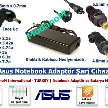 Asus BX21A Uyumlu Notebook Adaptör