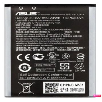 Asus C11P1428 Zenfone 2 Laser 5.0 Batarya Pil