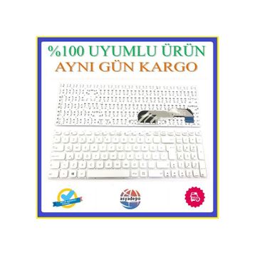 Asus D541NC Beyaz Klavye