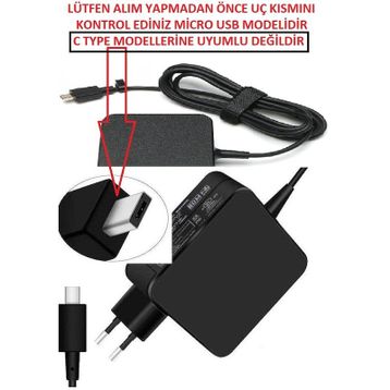 Asus E200HA Uyumlu Notebook Şarj Adaptörü