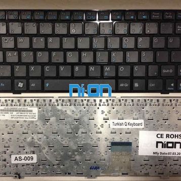 Asus Eee PC-1004DN Klavye