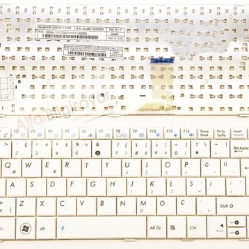 Asus Eee Pc 1005HE Beyaz Klavye