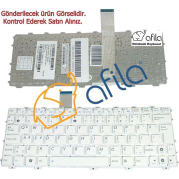 Asus EEE PC 1025CE Beyaz Notebook Klavye
