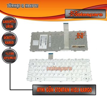 Asus EEE PC X101CH-WHI026W Beyaz Notebook Klavye