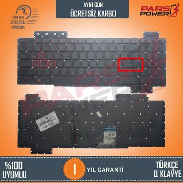 Asus FX504GD Klavye