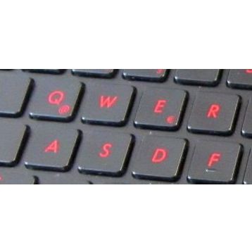 Asus FX550V Kırmızı Klavye