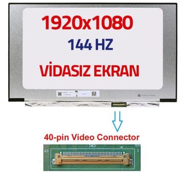 Asus G531GW LCD Slim 40 Pin Vidasız 15.6 inç Uyumlu Laptop Ekran