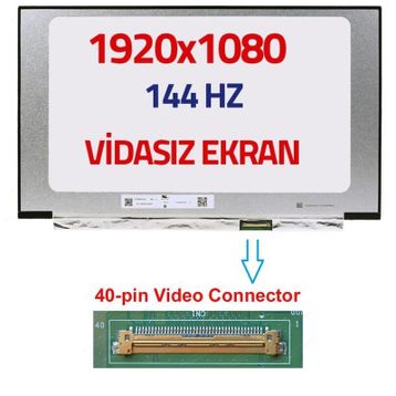 Asus G531GW LCD Slim 40 Pin Vidasız 15.6 inç Uyumlu Laptop Ekran