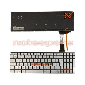 Asus G58JW Gümüş Klavye