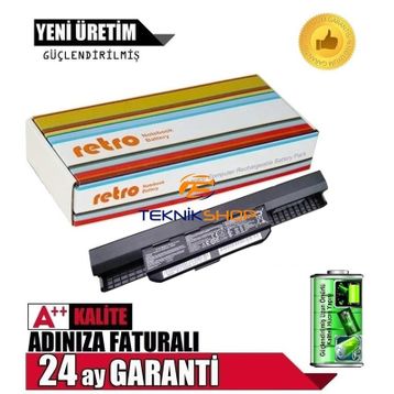 Asus K53SV-SX174V K53SV-SX380V Uyumlu Notebook Bataryası