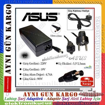 Asus K55VJ Uyumlu Notebook Adaptör