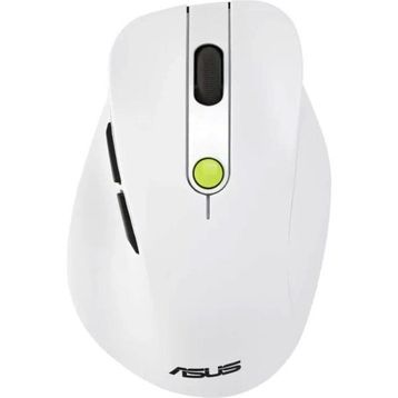 Asus MD105 Sessiz Ergonomik Optik Beyaz Kablosuz Mouse