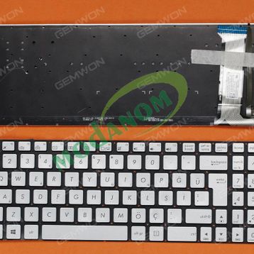 Asus N551ZU Gri Klavye