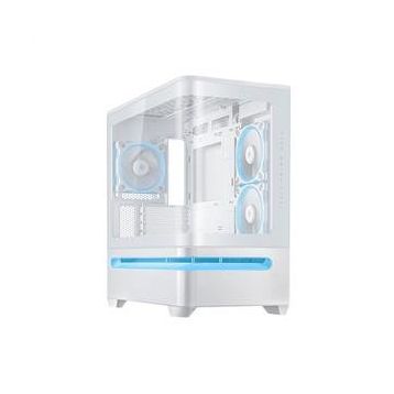 Asus Prime AP202 ARGB Fanlı Beyaz Micro ATX Gaming Bilgisayar Kasası
