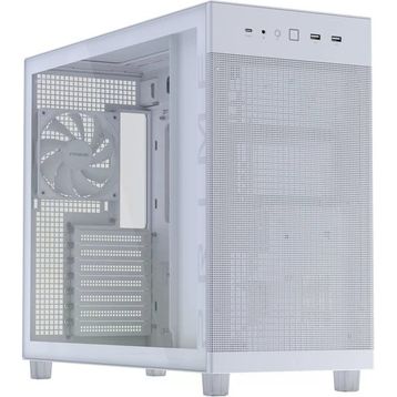 Asus Prime AP303 Temperli Fanlı Beyaz ATX Bilgisayar Kasası