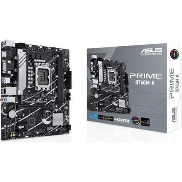 Asus Prime B760M-K B760 DDR5 Vga GLan 2.5G mATX HDMI M2 RGB USB3 1700P Anakart