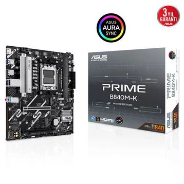 Asus Prime B840M-K AMD AM5 DDR5 Micro ATX Anakart