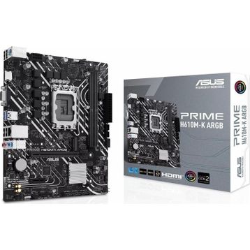 Asus Prime H610M-K ARGB Intel LGA1700 DDR5 Micro ATX Anakart