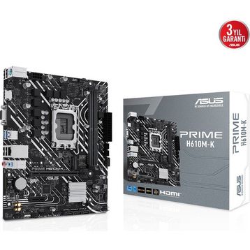 Asus Prime H610M-K Intel LGA1700 DDR5 Micro ATX Anakart