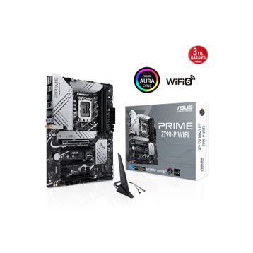 Asus Prime Z790-P Wifi Z790 DDR5 VGA Yok GLan 2.5G ATX HD DP US3 M2 Wifi BT RGB 1700P Anakart