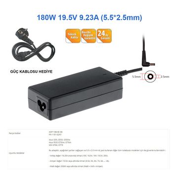 Asus R552L R552LF 19V 6.32A 120W Adaptör