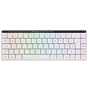 Asus Rog Falchion RX Low Profile Red Switch Rgb Kablosuz Türkçe Mekanik Beyaz Gaming Klavye