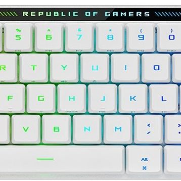 Asus Rog Falchion RX Low Profile Red Switch Rgb Kablosuz Türkçe Mekanik Beyaz Gaming Klavye