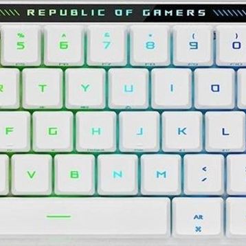 Asus Rog Falchion RX Low Profile Red Switch Rgb Kablosuz Türkçe Mekanik Beyaz Gaming Klavye