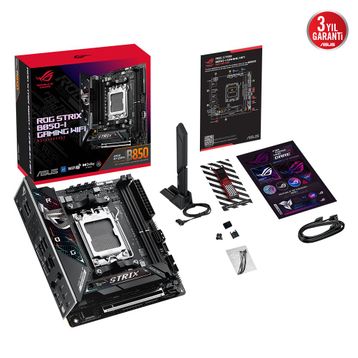 Asus ROG Strix B850-I Gaming WiFi AMD AM5 DDR5 Mini ITX Anakart