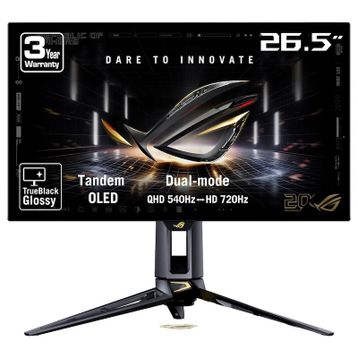 Asus ROG Swift OLED PG27AQWP-G EDITION 20 26.5 inç 540Hz 0.02ms 2K Pivot OLED Oyuncu Monitörü
