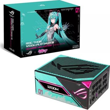 Asus ROG Thor Hatsune Miku Edition ROG-THOR-1200P3-MIKU 1200 W Power Supply