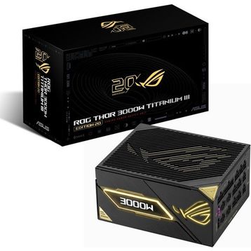 Asus ROG Thor Titanium III Edition 20 ROG-THOR-3000T3-GAMING-EDITION-20 3000 W Power Supply