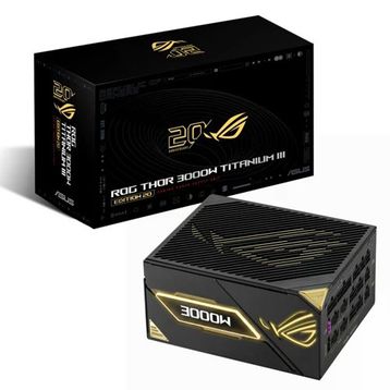 Asus ROG Thor Titanium III Edition 20 ROG-THOR-3000T3-GAMING-EDITION-20 3000 W Power Supply