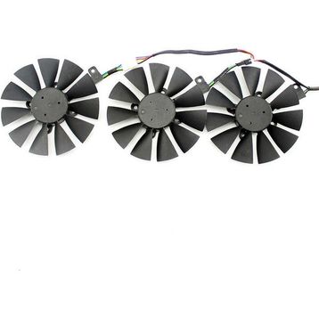 Asus STRIX-GTX980TI DC3OC 3'lü Uyumlu Laptop İşlemci Fan