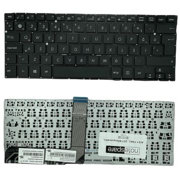 Asus TP301U Siyah Klavye