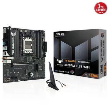 Asus TUF Gaming A620AM-Plus WiFi AMD AM5 DDR5 Micro ATX