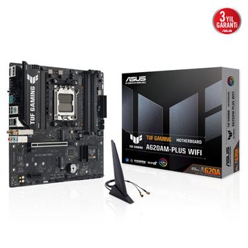 Asus TUF Gaming A620AM-Plus WiFi AMD AM5 DDR5 Micro ATX