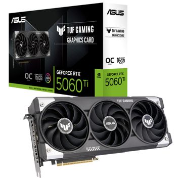 Asus TUF GeForce RTX 5060 Ti OC TUF-RTX5060TI-O16G 16GB GDDR7 Ekran Kartı
