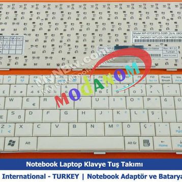 Asus U1F Klavye
