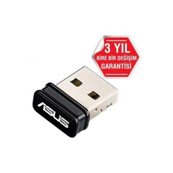 Asus USB-N10 Nano 150MBPS 2.4GHZ Usb MYP20494 Uyumlu Laptop Adaptör