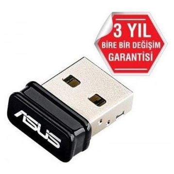 Asus USB-N10 Nano 150MBPS 2.4GHZ Usb MYP20494 Uyumlu Laptop Adaptör