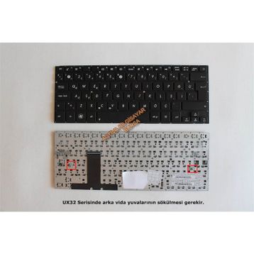 Asus UX32 Klavye