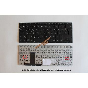 Asus UX32 Klavye