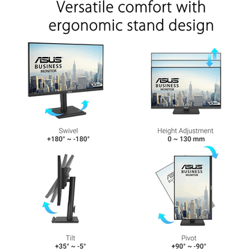 Asus VA24DQFS 23.8 inç 100Hz 1ms Pivot Monitör