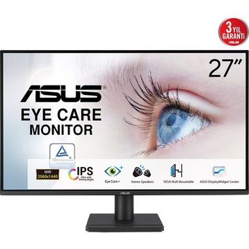 Asus VA27AQ 27 inç 75Hz 1ms 2K IPS Monitör