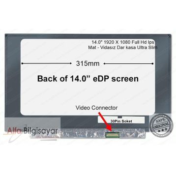 Asus Vivobook 14 X405UR-BV044T LCD Led Panel Uyumlu Laptop Ekran