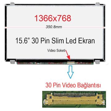 Asus VivoBook 15 X510UQ-BR 15.6 İnç Uyumlu Notebook Lcd Ekran