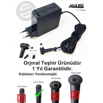 Asus Vivobook Q200E S200E F201E X201E X202E Uyumlu Notebook Adaptör