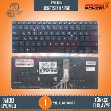 Asus VivoBook Siyah S14 S410UQ, X411UA Klavye